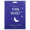 Moon Velvet，保濕霜美容面膜，1 片，1.05 液量盎司（30 克）