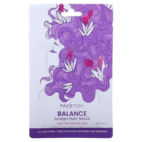 FaceTory‏, Scalp & Hair Mask, Balance, With Fermented Aloe, 1.69 fl oz (50 ml)