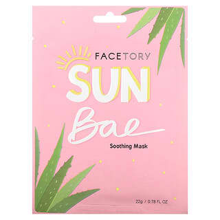 FaceTory, Máscara Calmante da Sun Bae, 1 folha, 22 g (0,78 fl oz)