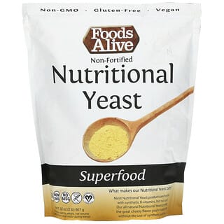 Foods Alive, Superfood, Levure nutritionnelle non enrichie, 907 g
