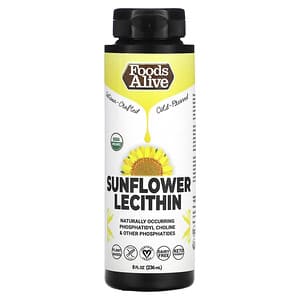 Foods Alive, Sunflower Lecithin, 8 fl oz (236 ml)