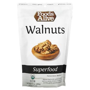 Foods Alive, Superfood, Walnuts, 10 oz (284 g)