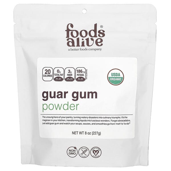 Guar Gum Powder, 8 oz (227 g)