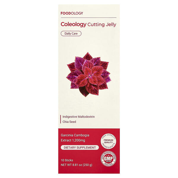 Foodology, Coleology Cutting Jelly, 10 Sticks, 0.88 oz (25 g) Each — product photo 1
