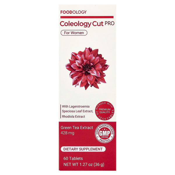 Foodology, Coleology Cut PRO, For Women, 60 Tablets — product photo 1
