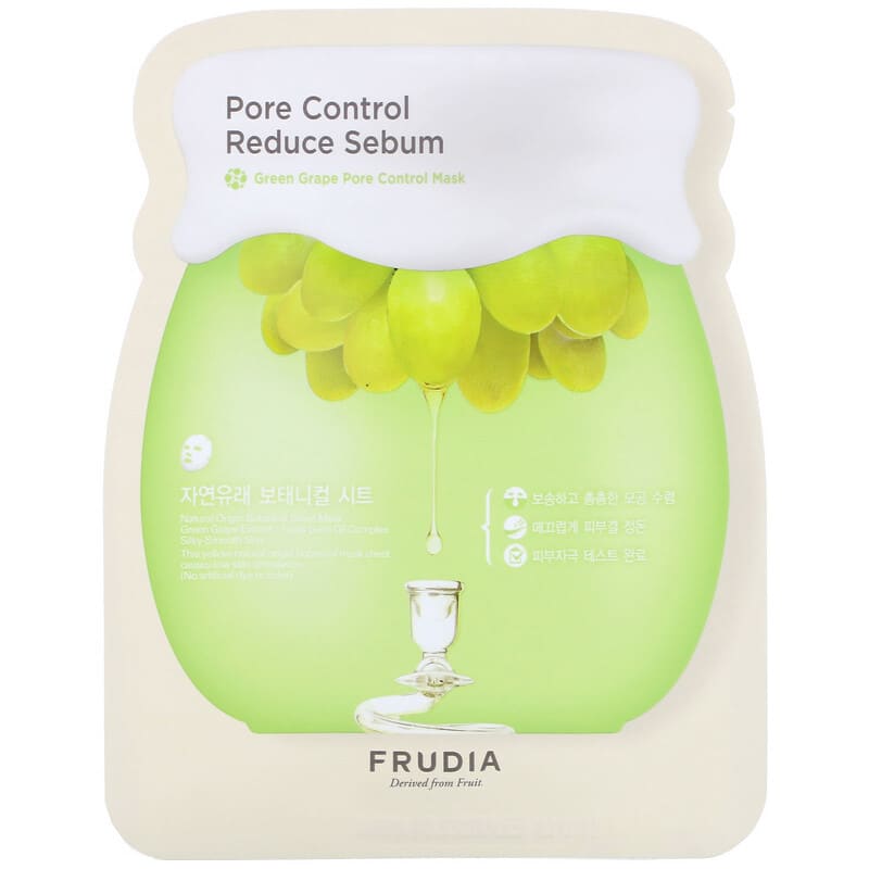 frudia green grape pore control mask