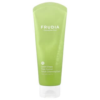 Frudia, Espuma de limpieza exfoliante para el control de poros de uva verde, 145 ml