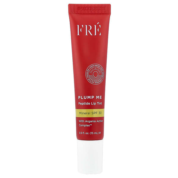 Fre, Plump Me, Tinte con péptidos para labios, FPS 30, Mónaco, 15 ml (0,5 oz. líq.)
