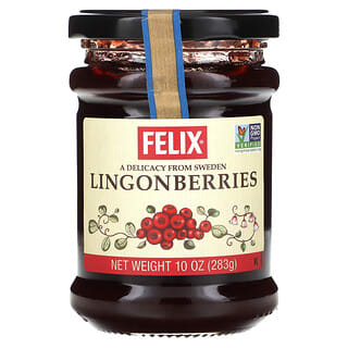 Felix‏, Wild Natural Lingonberries, 10 oz (283 g)