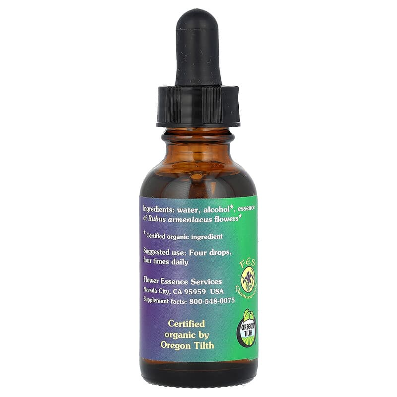 ブラックベリー、フラワーエッセンス、30ml（1液量オンス）