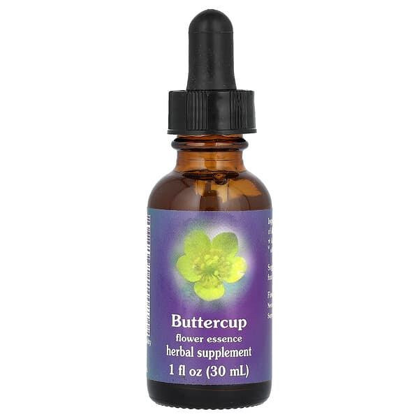 Buttercup, Flower Essence, 1 fl oz (30 ml)