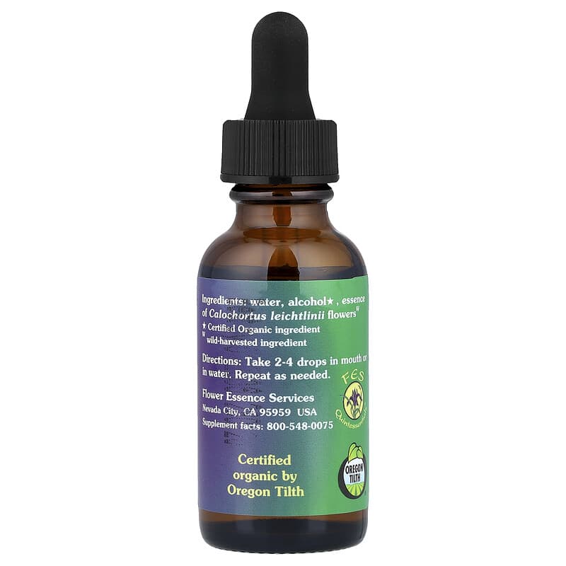 Mariposa Lily, Flower Essence, 1 fl oz (30 ml)