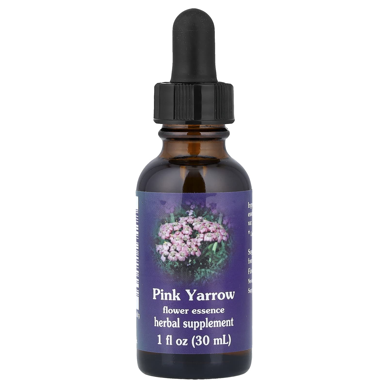 ピンクヤロー、フラワーエッセンス、1 fl oz (30 ml)