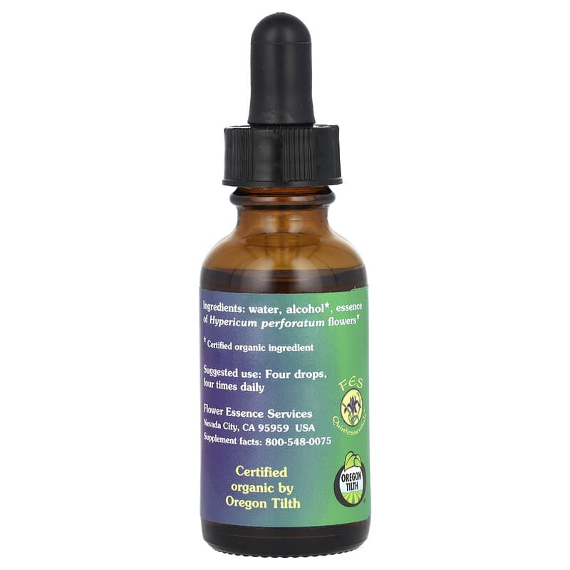 セントジョンズワート、フラワーエッセンス、1 fl oz (30 ml)