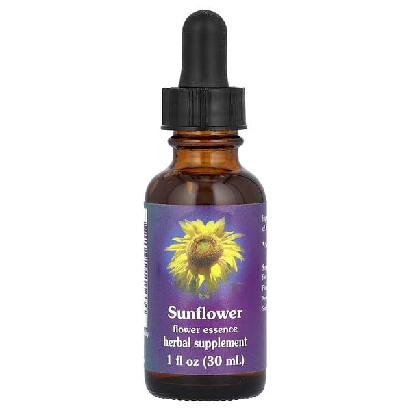 Flower Essence Services Sunflower, Flower Essence, 1 fl oz (30 ml)