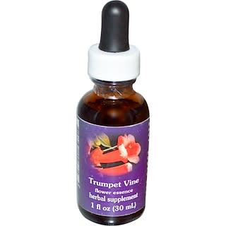 Flower Essence Services, Quintessentials, Trumpet Vine, Flower Essence, 1 fl oz (30 ml)
