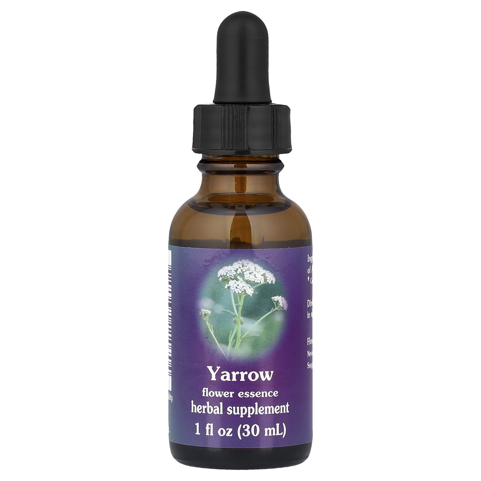 ヤロー、フラワーエッセンス、1 fl oz (30 ml)