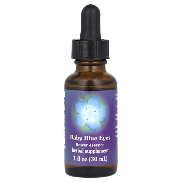 Flower Essence Services Baby Blue Eyes, Flower Essence, 1 fl oz (30 ml)