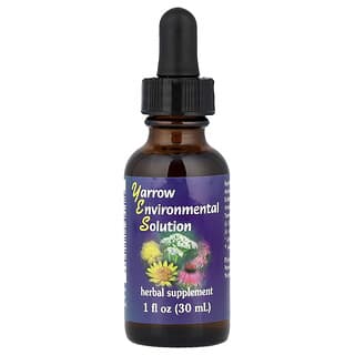 Flower Essence Services, Yarrow Environmental Solution, 1 fl oz (30 ml)