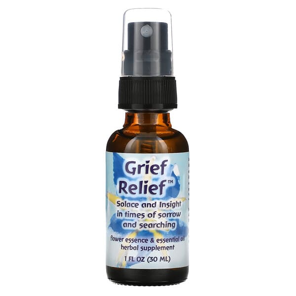 Flower Essence Services, Grief Relief, Flower Essence & Essential Oil, 1 fl oz (30 ml)