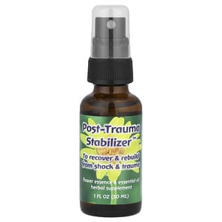 Flower Essence Services, Quintessentials, estabilizador postraumático, esencia floral y aceite esencial, 1 fl oz (30 ml)