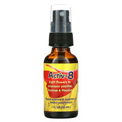 Flower Essence Services, Activ-8（アクティブ-8）、フラワーエッセンス＆エッセンシャルオイル、30ml（1液量オンス）
