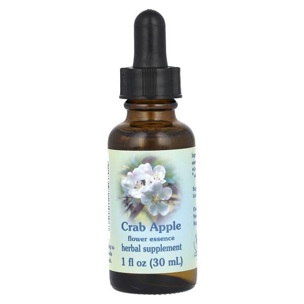 Flower Essence Services Crab Apple, Flower Essence, 1 fl oz (30 ml)