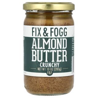 Fix & Fogg, Almond Butter, Crunchy, 10 oz (283 g)