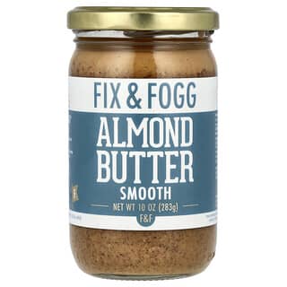 Fix & Fogg, Almond Butter, Smooth, 10 oz (283 g)