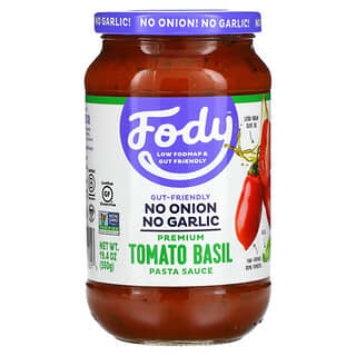 Fody, Premium-Tomaten-Basilikum-Nudelsauce, 550 g (19,4 oz.)