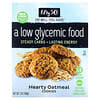 Low Glycemic Hearty Oatmeal Cookies, 7 oz (198 g)