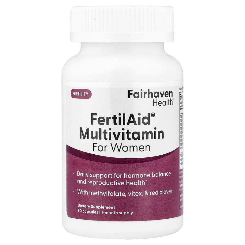 女性向けFertilAid®（ファーティルエイド）マルチビタミン、90粒