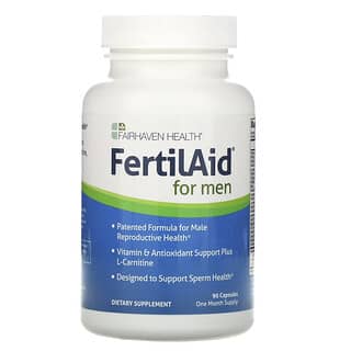 Fairhaven Health, FertilAid para hombres, 90 cápsulas