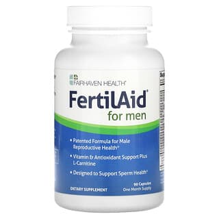 Fairhaven Health, FertilAid для мужчин, 90 капсул