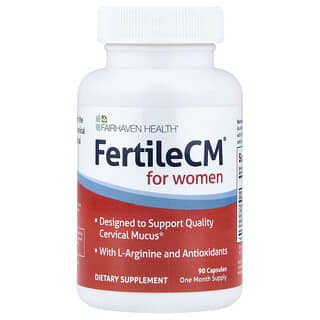 Fairhaven Health, FertileCM для женского здоровья, 90 капсул