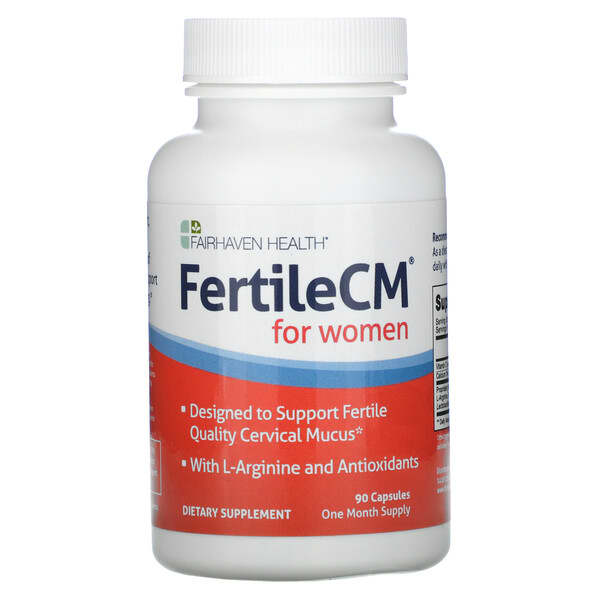 Fairhaven Health, FertileCM para Mulheres, 90 Cápsulas