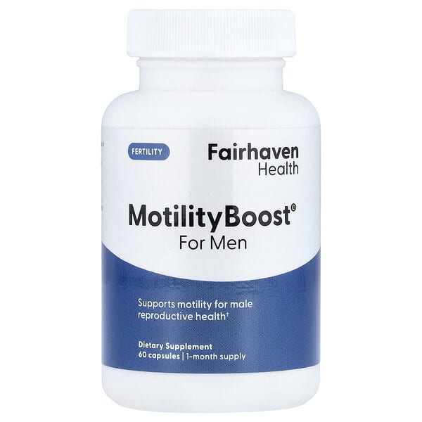 MotilityBoost® For Men, 60 Capsules