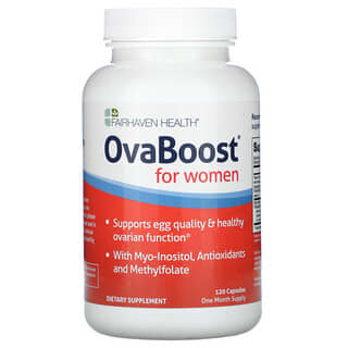 Fairhaven Health, OvaBoost pour femmes, 120 capsules