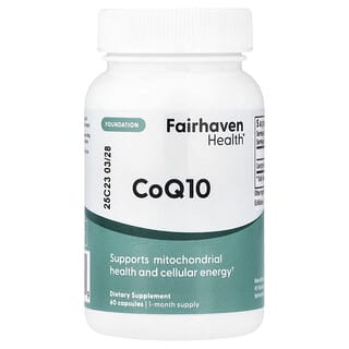 Fairhaven Health, CoQ10, 60 cápsulas (100 mg por cápsula)