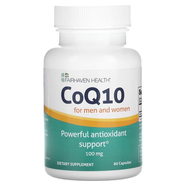 Fairhaven Health‏, Co-Q10, 100 mg, 60 Capsules