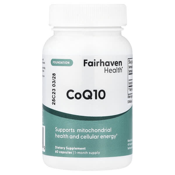 Co-Q10, 60 Capsules (100 mg per Capsule)