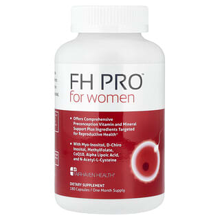 فيرهافن هيلث‏, FH Pro®‎ للنساء، متعدد الفيتامينات لزيادة الخصوبة، 180 كبسولة