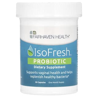 Fairhaven Health, Isofresh, пробиотик, 30 капсул