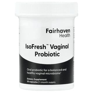 Fairhaven Health, IsoFresh-probiootti, 30 kapselia