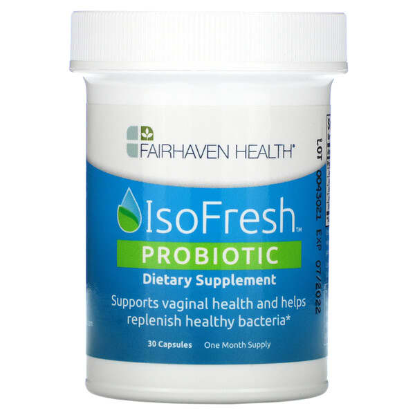 Fairhaven Health‏, IsoFresh Probiotic for Feminine Balance, 30 Capsules