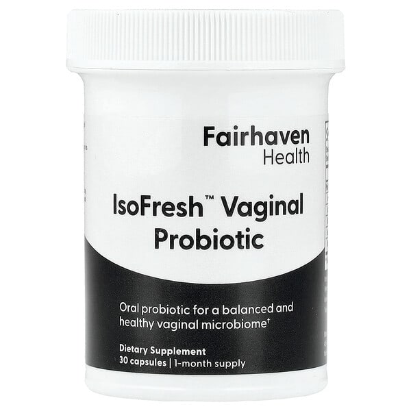 Fairhaven Health, IsoFresh™ 女性私密部位益生菌，30 粒膠囊