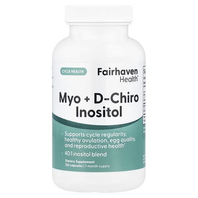 Norland Fairhaven Health, Myo + D-Chiro Inositol, 120 Capsules supplement Uganda UGX 108761