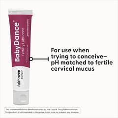 BabyDance, Fertility Lubricant, 1 Multi-Use Tube, 1.4 oz (40 g)
