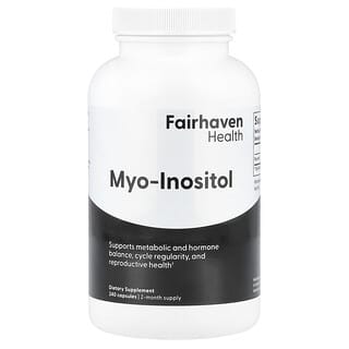 Fairhaven Health, Myo-Inositol, For Women and Men, 240 Capsules