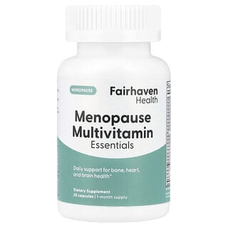 Fairhaven Health, Multivitamínicos Essenciais para a Menopausa, 30 Cápsulas